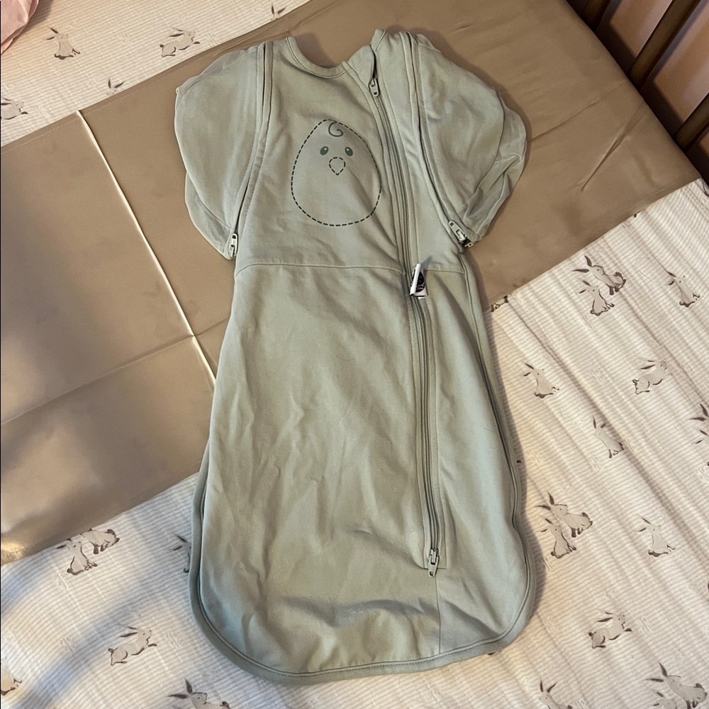 Nested Bean Zen One Swaddle in Light Gray